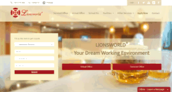 Desktop Screenshot of lionsworld.com.my